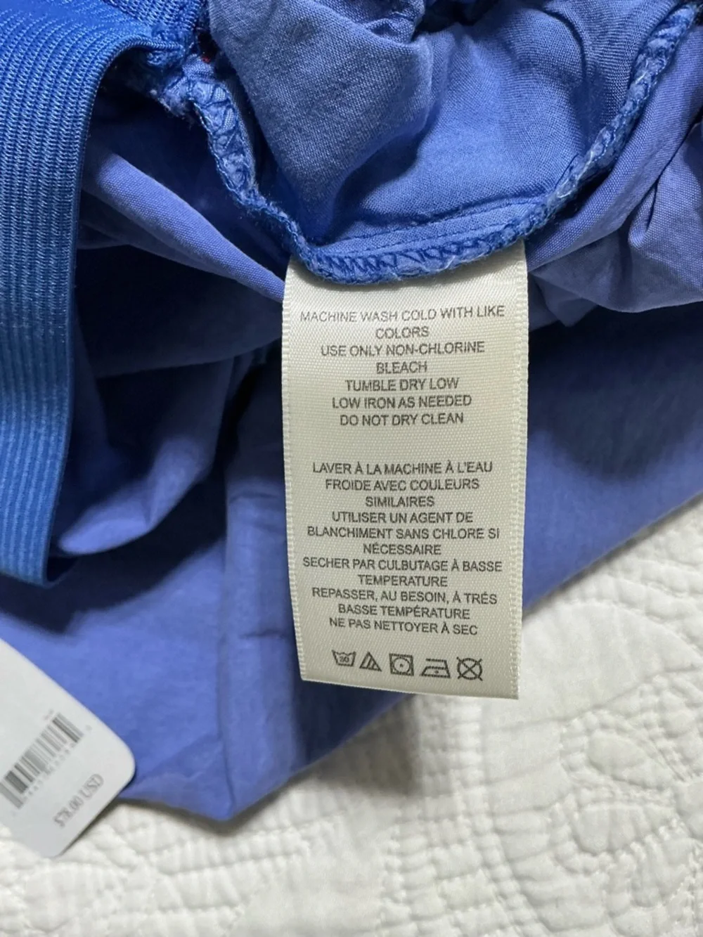 NWT Free people Lula cuff pants In Amparo Blue Size XS